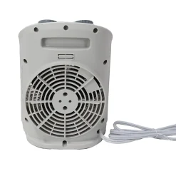 Comfort Glow 1500W Electric Fan Heater With Thermostat, 7-5/8