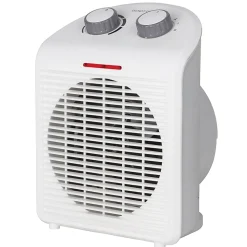 Comfort Glow 1500W Electric Fan Heater With Thermostat, 7-5/8