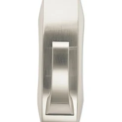 Command Damage-Free Hook, Modern Reflections, Metal, Large, Brushed Nickel
