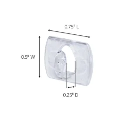 Command™ Decorating Clips Value Pack, Clear, Pack Of 40 Clips