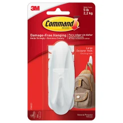 Command General Purpose Removable Plastic Hook, Large