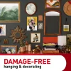Command Large (15lb) Picture Hanging Strips, Black, 12 Pairs (24 strips), 17206BLK12ES