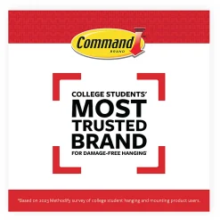 Command Medium (10 lb) Picture Hanging Strips, 100 Pairs (200 Strips), Damage Free Wall Hangers for Picture Frames and Other Decor, No Tools Required