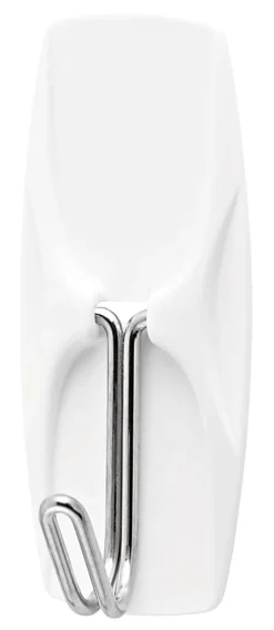 Command Medium Wire Toggle Hooks, 7 Hooks, 8 White Adhesive Strips, Damage Free Hanging Picture Hangers, No Tools Wall Hanging Strips  - 170657ES
