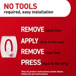 Command Mini Wall Hooks, 30 Hooks, 32 Clear Adhesive Strips, Damage Free Hanging Picture Hangers, No Tools Wall Hanging Strips For Living Spaces