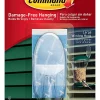 Command Outdoor Clear Window Hook, 1 Large Hook, 2 Adhesive Strips, Damage Free Hanging Hooks, Great for Outdoor Use