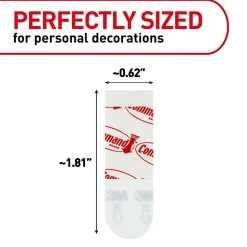 Command™ Poster Strips, Multi-Pack 48 strips, 17024VP