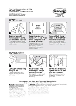 Command Poster Strips Trial Pack, 17024CABPK