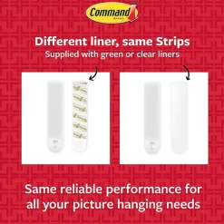 Command™ Small Picture Hanging Strips, 17202