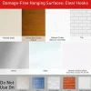 Command® Small Wire Hooks, 40 Hooks, 48 Clear Adhesive Strips, Damage Free Hanging Picture Hangers, No Tools Wall Hanging Strips For Living Spaces
