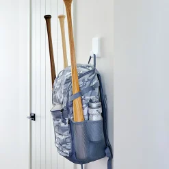 Command X-Large Hooks, 2 Hooks, 6 White Adhesive Strips, Damage Free Hanging Picture Hangers, No Tools Wall Hanging Strips For Living Spaces