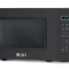 Commercial Chef Small Countertop Microwave With Digital Display,  0.7 Cu. Ft., Black