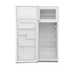 Commercial Cool 7.7 Cu. Ft. Freezer And Top Mount Fridge, White