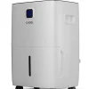 Commercial Cool Dehumidifier With Pump & Adjustable Humidistat, 50 Pint, 24-1/2”H x 15-1/2”W x 11-3/4”D