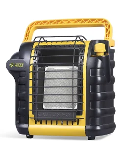 Commercial Heat Portable Outdoor Propane Heater, 9,000 BTUs, For Up To 300 Sq. Ft., 13”H x 8-1/2”W x 13”D, Yellow, Total Quantity 1