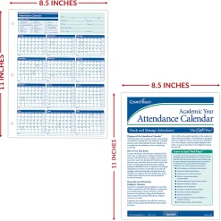 ComplyRight® 2026-2027 Academic Attendance Calendar, 8 1/2