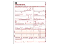 ComplyRight™ CMS-1500 Health Insurance Claim Form (02/12), Laser-Cut Sheet, 8 1/2" x 11", White, Case of 500
