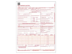 ComplyRight™ CMS-1500 Health Insurance Claim Form (02/12), Laser-Cut Sheet, 8 1/2" x 11", White, Case of 250