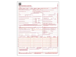 ComplyRightâ„¢ CMS-1500 Health Insurance Claim Form (02/12), Laser-Cut Sheet, 8 1/2" x 11", White, Case of 2,500