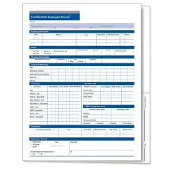 ComplyRight Confidential Employee Record Folders, 11 3/4" x 9 1/2", Pack Of 25