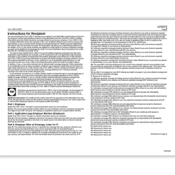 ComplyRight™ 1095-C Tax Forms, IRS Copy of Health Coverage, 8-1/2" x 11", Pack Of 50 Forms