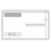 ComplyRight® Double-Window Envelopes For W-2 (5206 And 5208) Tax Forms, 5-5/8" x 9",  Moisture-Seal, White, Pack Of 100 Envelopes