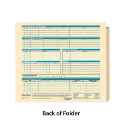 ComplyRight Expandable Confidential Personnel Pocket Files, 11 3/4" x 9 1/2" x 1 1/4", Pack Of 25