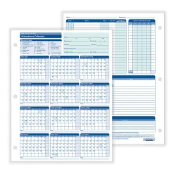 ComplyRight® 2026-2027 Fiscal Attendance Calendar, 8-1/2