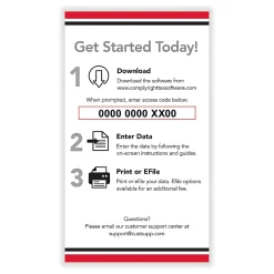 ComplyRight® 2025 LaserLink Software, Download Card