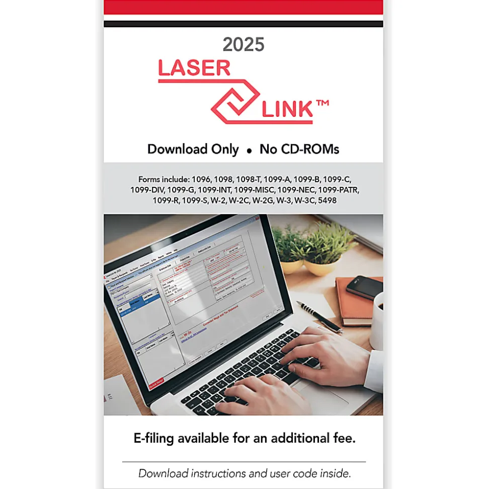 ComplyRight® 2025 LaserLink Software, Download Card
