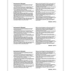 ComplyRight® 1099-NEC Blank Tax Form with Copy B Backer and Stub, 8-1/2" x 11", Pack of 150 Forms