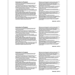 ComplyRight® 1099-NEC Blank Tax Forms, 3-Up, 8-1/2" x 11", Pack Of 150 Forms, NEC51085025