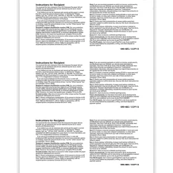 ComplyRight® 1099-NEC Tax Forms, Recipient Copy B, 3-Up, 8-1/2" x 11", Pack Of 150 Forms