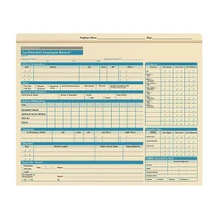 ComplyRight Personnel Pocket Files, 11 3/4" x 9 1/2", Pack Of 25