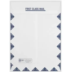 ComplyRight Right-Window Jumbo Envelopes For CMS-1500 Health Insurance Forms, Self-Seal, White, 9" x 12-1/2", Pack Of 500