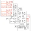 ComplyRight® 1099-R Tax Forms, 6-Part, 2-Up, Copies A, B, C, D, 8-1/2" x 11", Pack Of 10 Forms