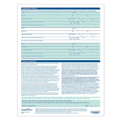 ComplyRight™ Short Job Applications, Pack Of 50