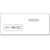 ComplyRight® Single-Window Envelopes For 3-Up 1099 Tax Forms, 3-7/8" X 8-3/8", Moisture-Seal, White, Pack Of 100 Envelopes