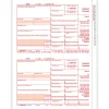 ComplyRight® W-2 Tax Forms, Employee’s Copies B, C & 2 Combined, 3-Up (W-Style), 8-1/2" x 11", Pack Of 50 Forms