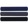 Compucessory Gel Keyboard Wrist Rest Pads, 19"H x 2.87"W x 0.75"D, Blue