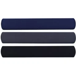 Compucessory Gel Keyboard Wrist Rest Pads, 19"H x 2.87"W x 0.75"D, Blue