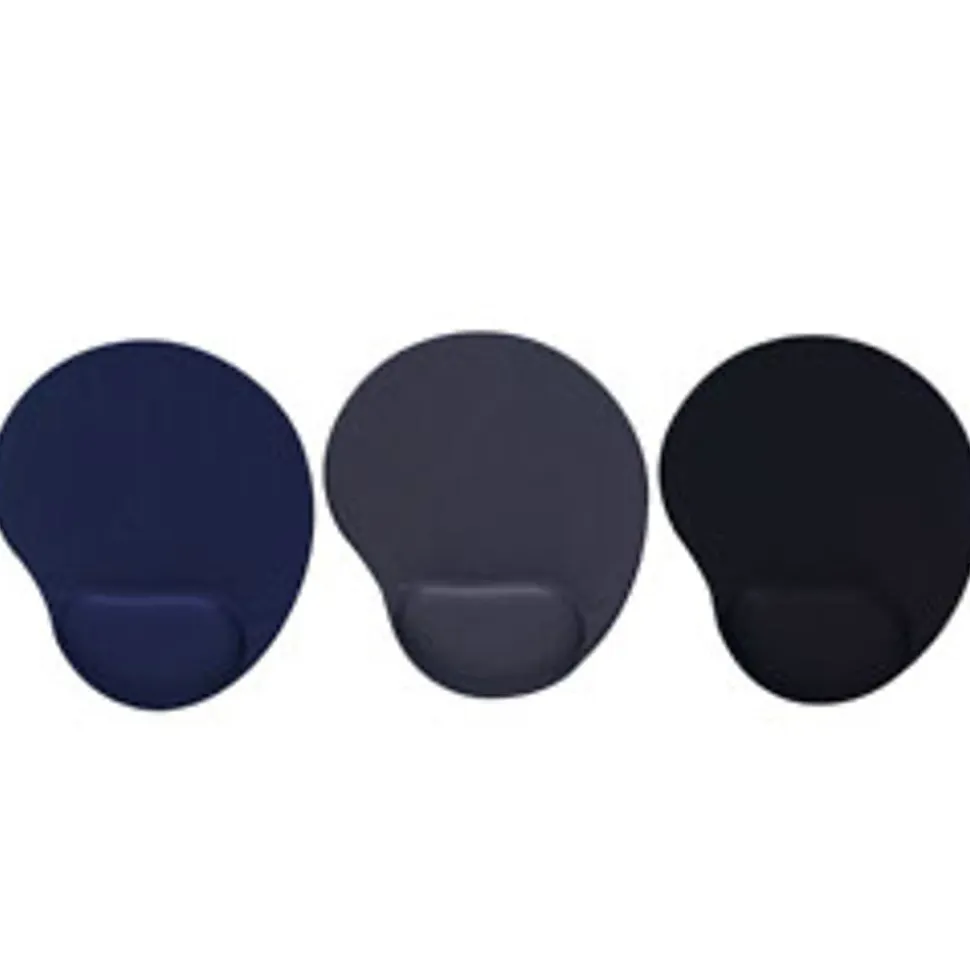 Compucessory Gel Mouse Pad, 9” x 10” x 1”, Blue, CCS45162