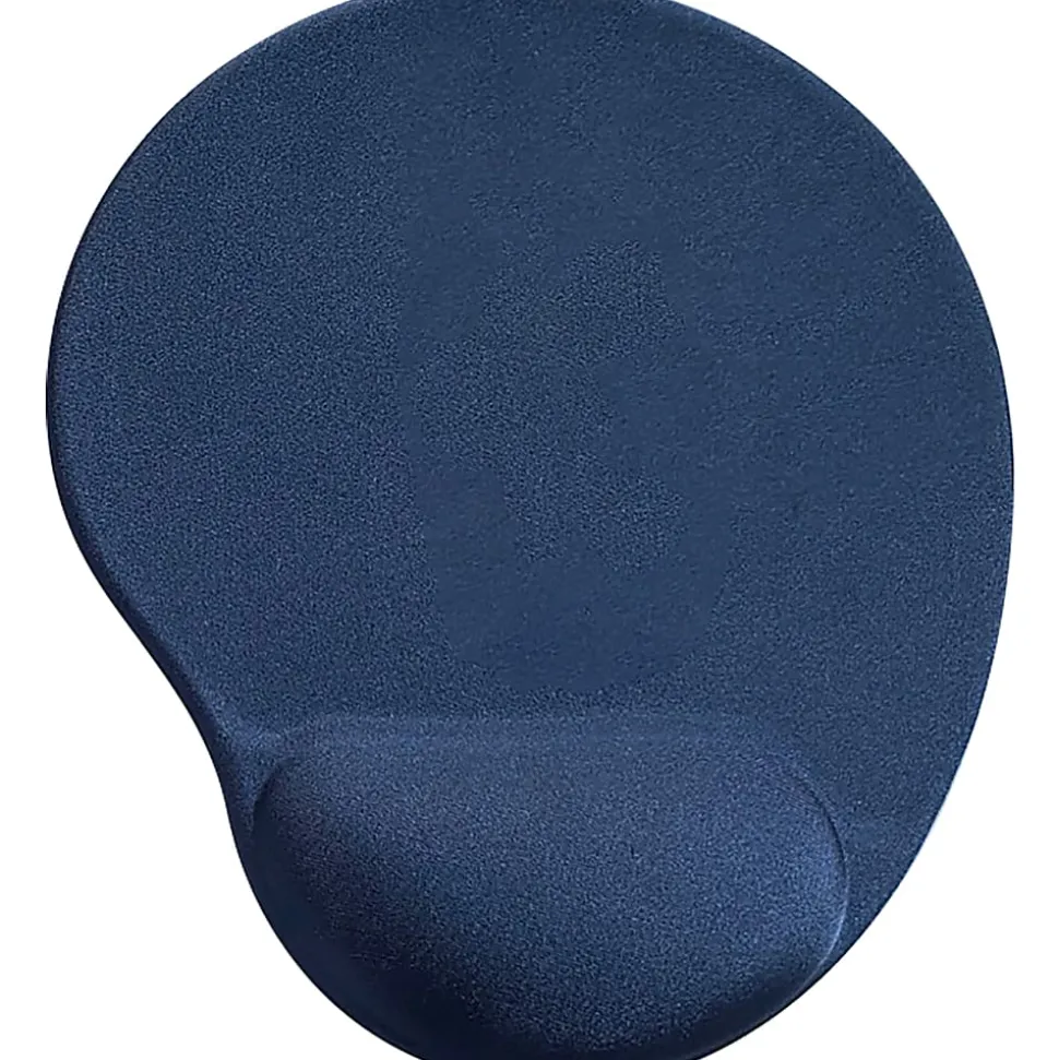 Compucessory Gel Mouse Pad, 9” x 10” x 1”, Blue, CCS45162