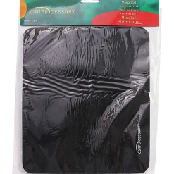 Compucessory Smooth Cloth Nonskid Mouse Pads, 23617