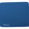 Compucessory Smooth Cloth Nonskid Mouse Pads - 9.50" Width x 8.50" Depth - Blue - Rubber, Cloth - 1 Each
