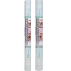 Con-Tact Clear Cover Adhesive Coverings, 18" x 16', Clear Glossy, Pack Of 2 Coverings