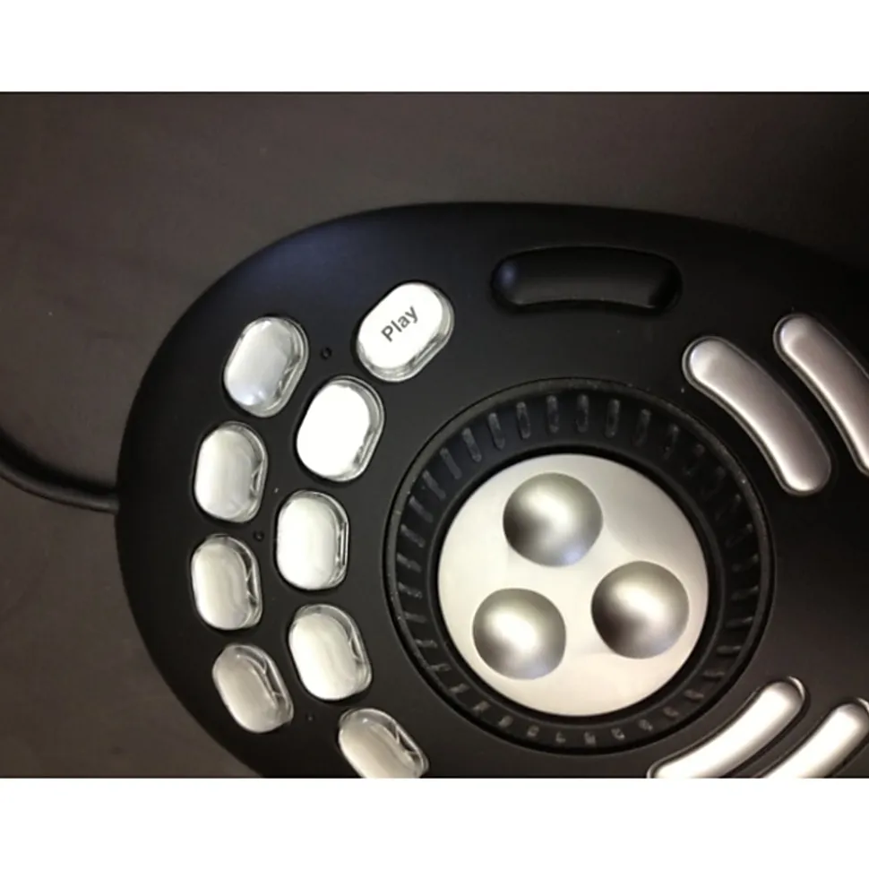 Contour ShuttlePro v2 Multimedia Controller - Black - USB - Jog Dial - 15 Button(s)