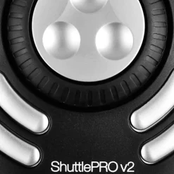 Contour ShuttlePro v2 Multimedia Controller - Black - USB - Jog Dial - 15 Button(s)