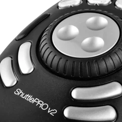 Contour ShuttlePro v2 Multimedia Controller - Black - USB - Jog Dial - 15 Button(s)