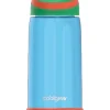 Cool Gear Glide Chugger Water Bottle, 18 Oz, Blue